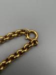Vintage Rolled Gold Necklace with Chain