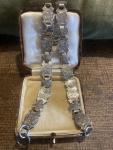 Antique Silver Book Chain Bracelets or Necklace