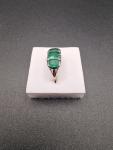 Victorian 15ct Gold Emerald Diamond Ring