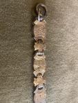 Antique Silver Book Chain Bracelets or Necklace