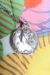 Victorian Art Nouveau Locket Necklace