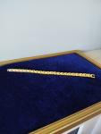 Retro 80's Gold Plated Link Bracelet