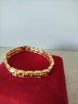 Retro 80's Gold Plated Link Bracelet