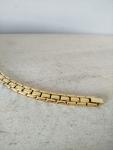 Retro 80's Gold Plated Link Bracelet