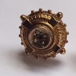 Victorian Antique Earrings with Ornate Design