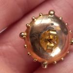 Victorian Antique Earrings with Ornate Design