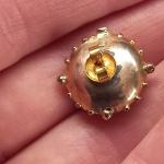 Victorian Antique Earrings with Ornate Design