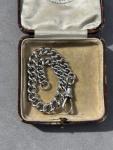 Victorian Sterling Silver Albert Chain Bracelet