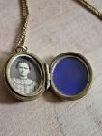 Victorian Antique Photo Locket Necklace