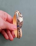 Vintage Bakelite Snake Bangle Bracelet