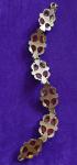 Ornate Art Deco Goldtone Filigree Bracelet