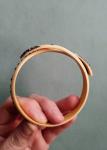 Vintage Bakelite Snake Bangle Bracelet