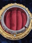 Hand Engraved Antique Silver Plated Bangle Bracelet