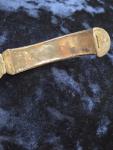 Hand Engraved Antique Silver Plated Bangle Bracelet