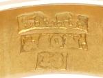 Emerald and Diamond 18ct Gold Antique Ring