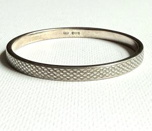 Charles Horner 1911 Silver Bangle for Kids