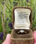 18ct Gold Antique Solitaire Diamond Engagement Ring
