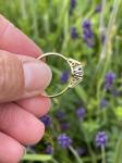 18ct Gold Antique Solitaire Diamond Engagement Ring