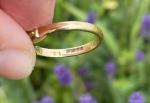 18ct Gold Antique Solitaire Diamond Engagement Ring