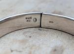 Victorian Sterling Silver Hinged Bracelet