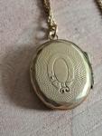 Victorian Antique Photo Locket Necklace