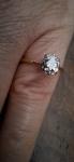 18Ct Gold Diamond Old Cut Solitaire Antique Ring