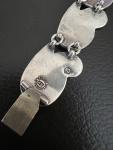 Antique Sterling Silver Heavy Mexican Bracelet