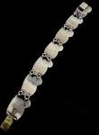 Antique Sterling Silver Heavy Mexican Bracelet