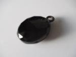 Victorian Whitby Jet Locket for Two Photos