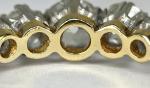 Antique 18ct Gold Platinum Diamond Eternity Ring
