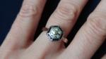 Vintage Diamond and Sapphire 14ct Gold Ring