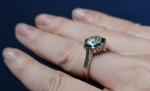Vintage Diamond and Sapphire 14ct Gold Ring