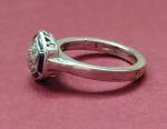 Vintage Diamond and Sapphire 14ct Gold Ring