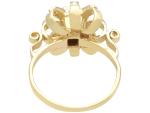 1925 Antique 15ct Gold Emerald Diamond Ring