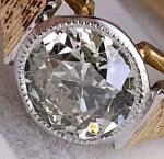 18Ct Gold Diamond Old Cut Antique Solitaire Ring