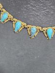 Victorian Choker with Turquoise Insets