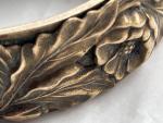 Victorian Brass Hinged Cuff Bracelet