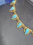 Victorian Choker with Turquoise Insets