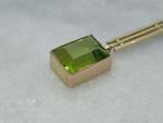 Art Deco 9ct Yellow Gold Lavalier Pendant