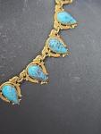 Victorian Choker with Turquoise Insets