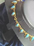 Victorian Choker with Turquoise Insets