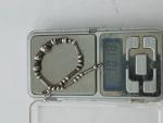 Antique Silver Beaded Bracelet - Unique Charm