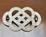 Elegant Celtic Knot Antique Brooch and Pendant