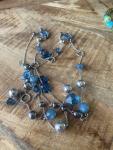 Vintage Costume Jewellery Set: Bangles, Beads, Necklaces