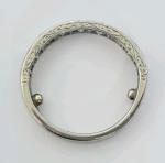 Antique Platinum Diamond Ring with 9 Stones
