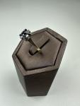 9ct Gold Antique Sapphire Diamond Ring