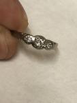 Victorian 18ct Gold Diamond Antique Ring