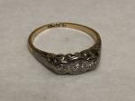Victorian 18ct Gold Diamond Antique Ring