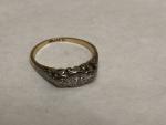 Victorian 18ct Gold Diamond Antique Ring