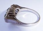 Stunning Art Deco Gold Emerald Diamond Ring